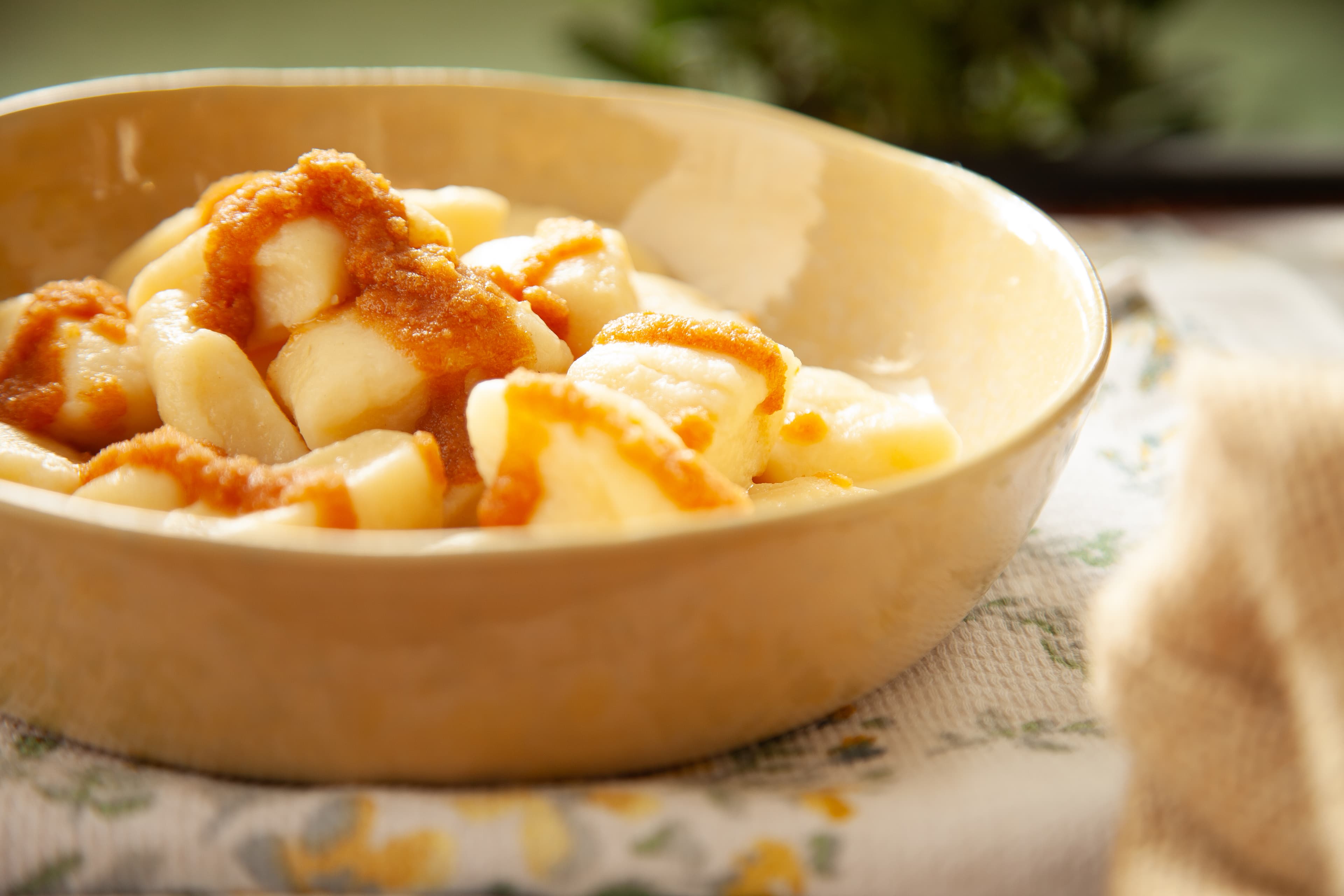 Pierogi leniwe gotowe do podania