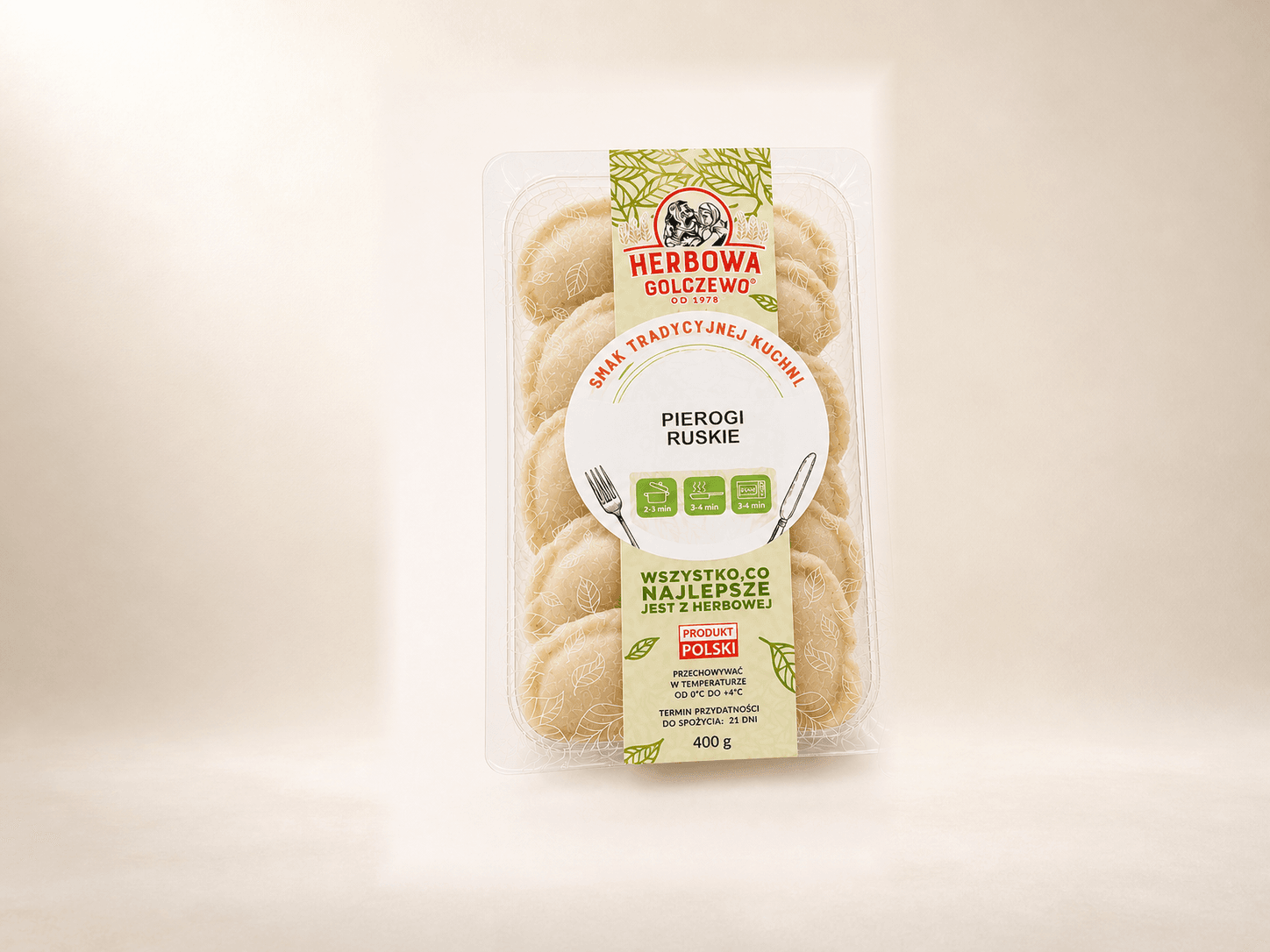 Pierogi ruskie Herbowa